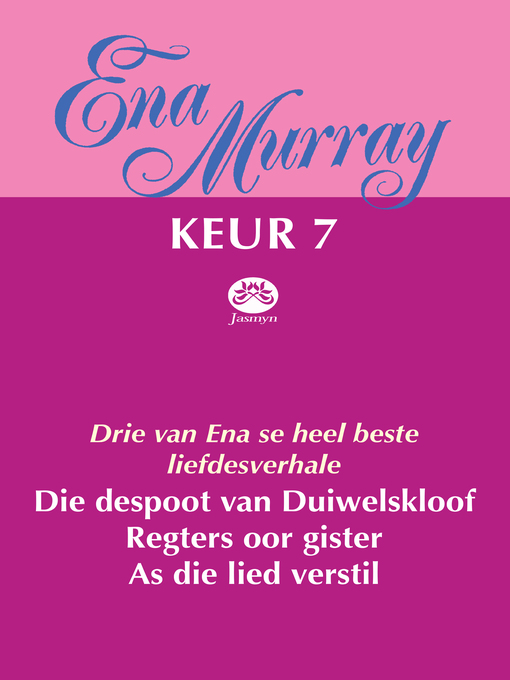 Title details for Ena Murray Keur 7 by Ena Murray - Wait list